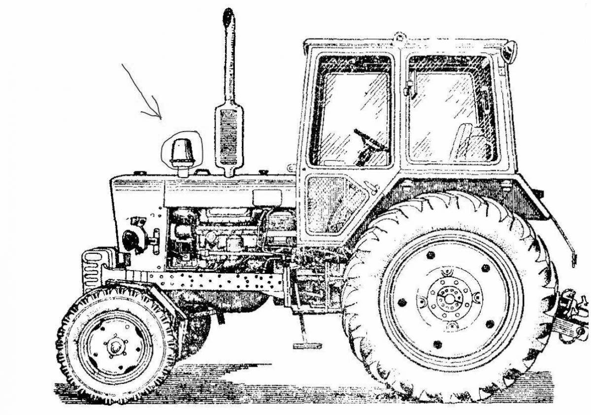 Мтз трактор #1