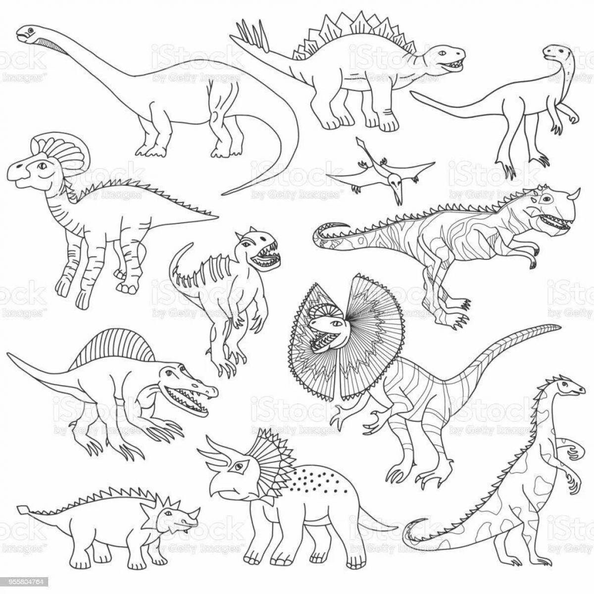 Динозавры много #7