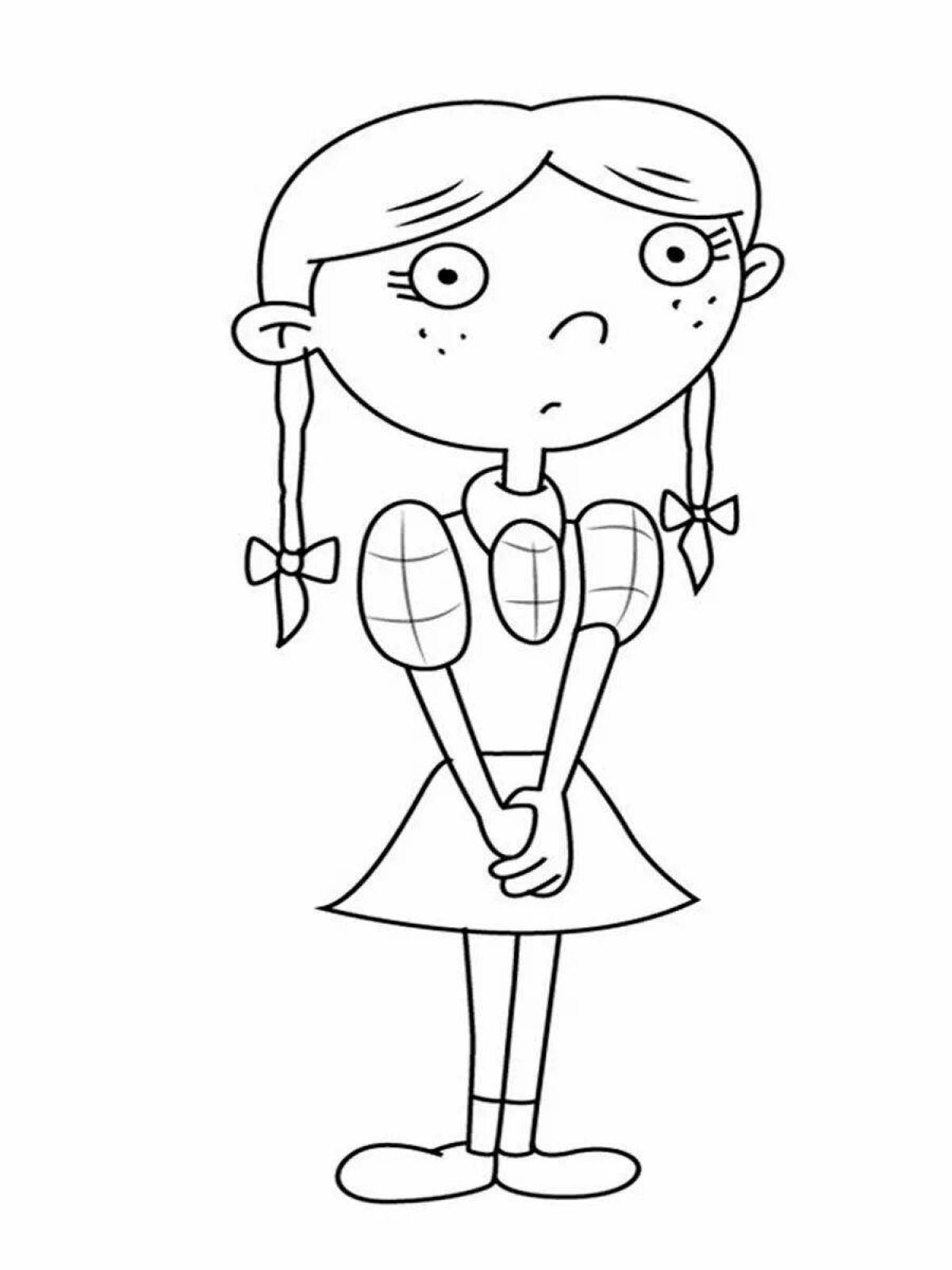 Fun hey, arnold coloring page