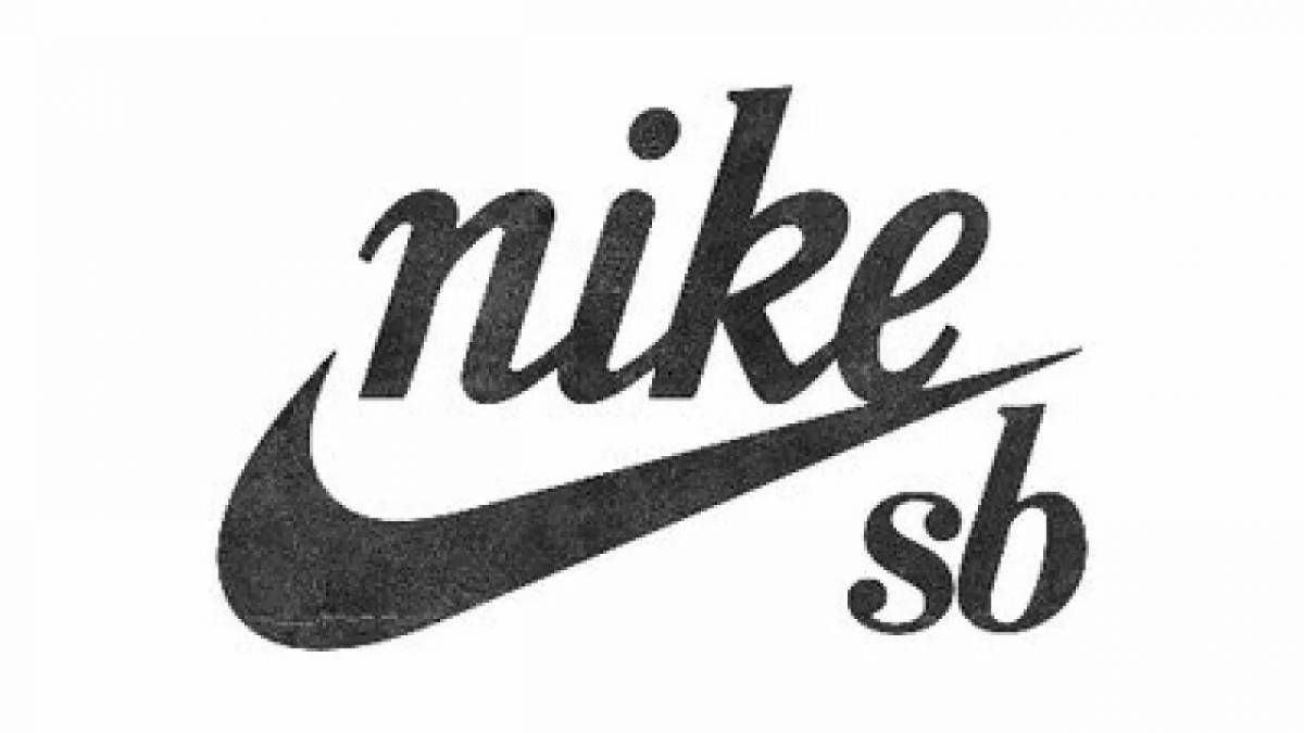 Потрясающе раскрашивающая страница с логотипом nike