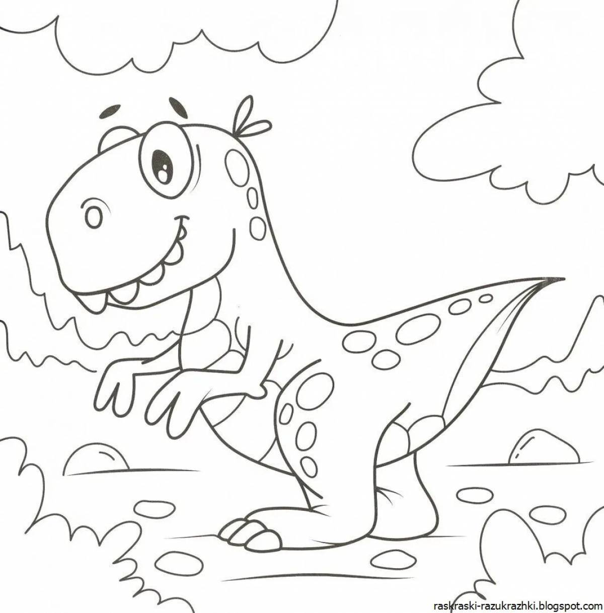 Динозаврик для детей #16
