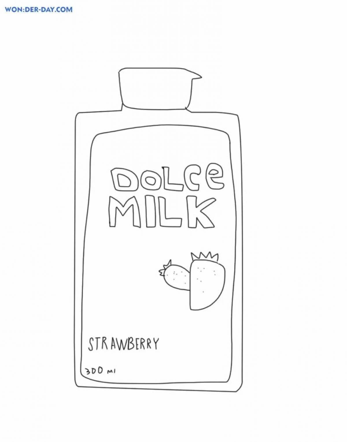Цветное сумасшествие dolce milk для утки лалафанфан