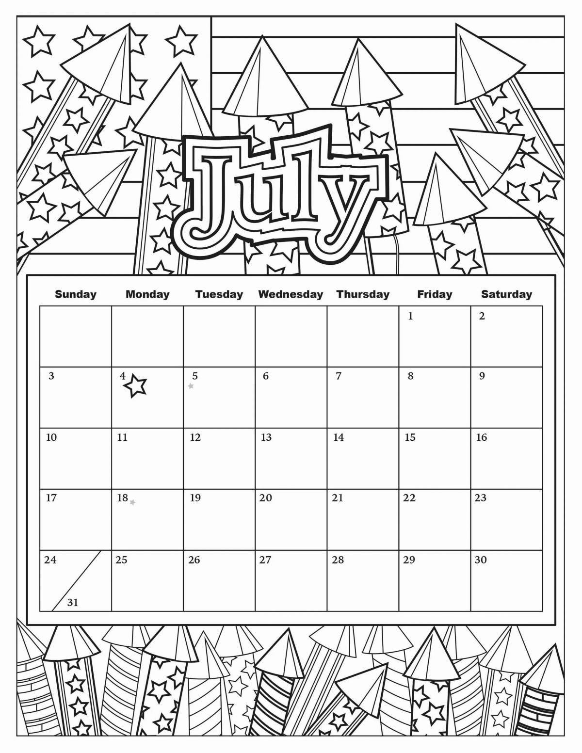 Календарь для детей #7