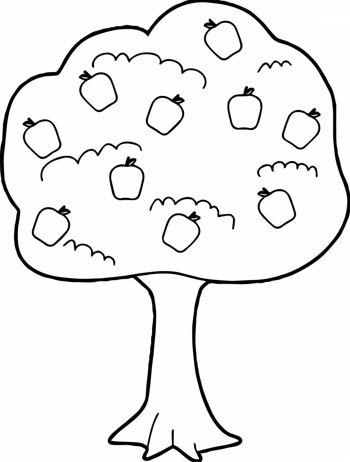 Дерево для детей 3 4 лет #6