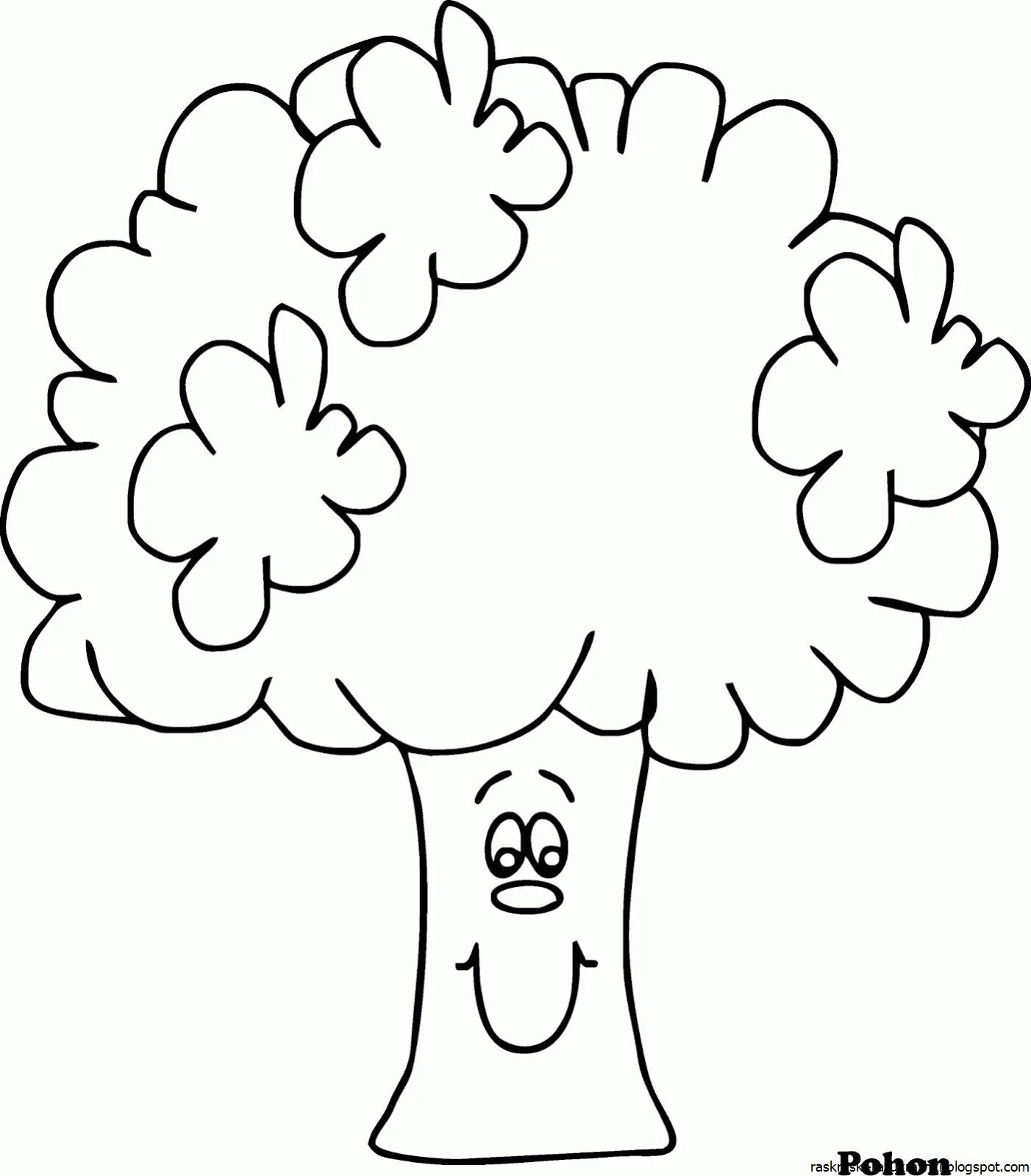Дерево для детей 3 4 лет #24