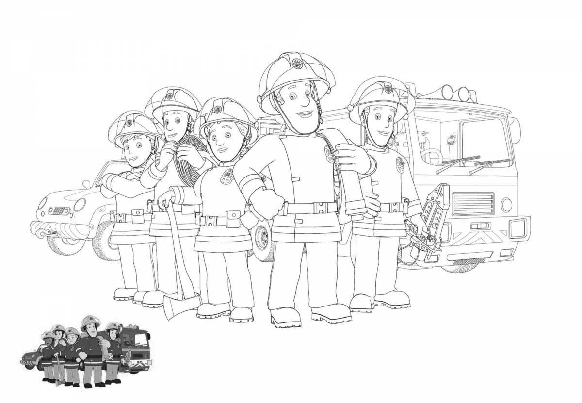 Пожарный сэм для детей #4