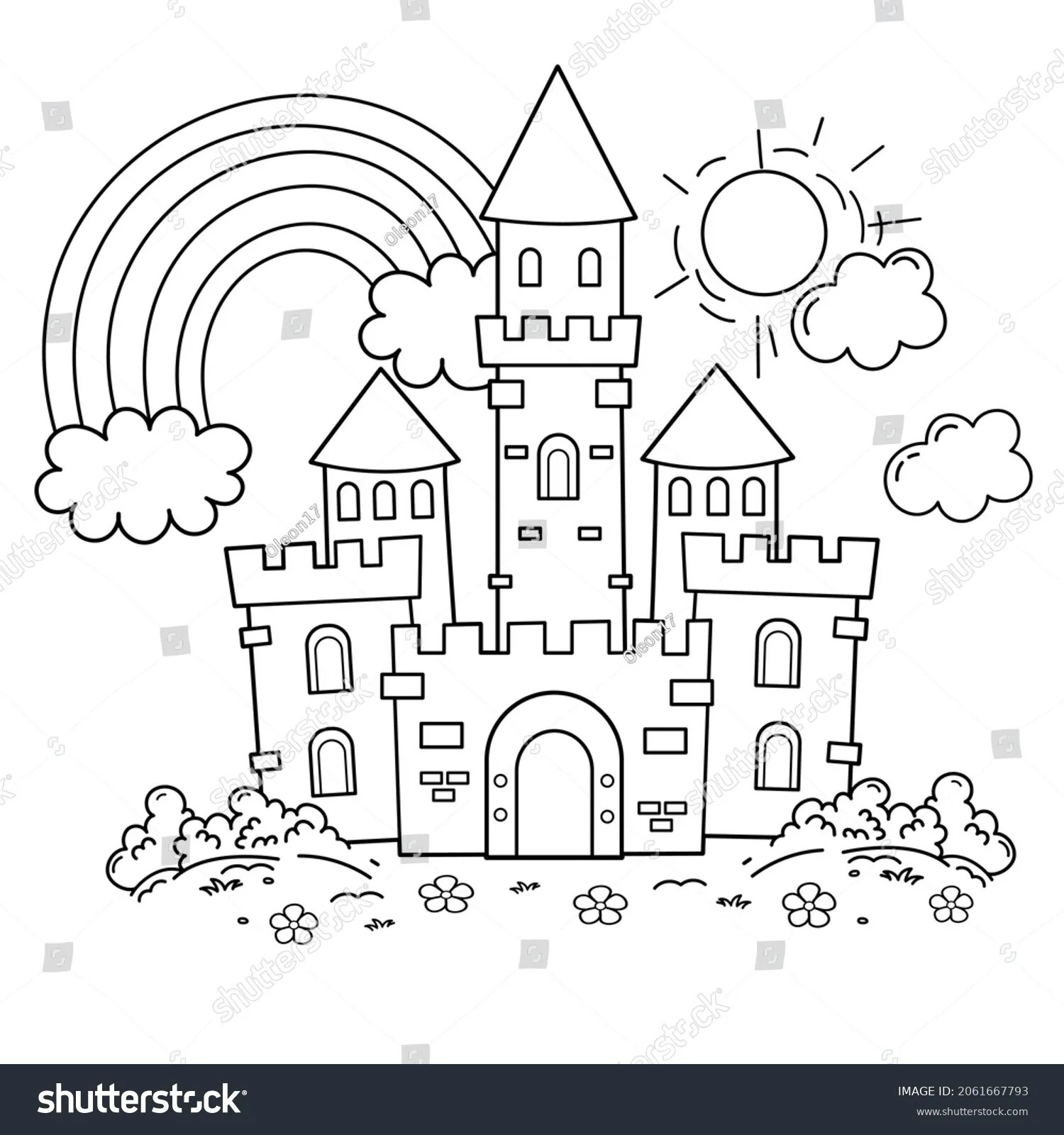 Сказочный замок для детей #2