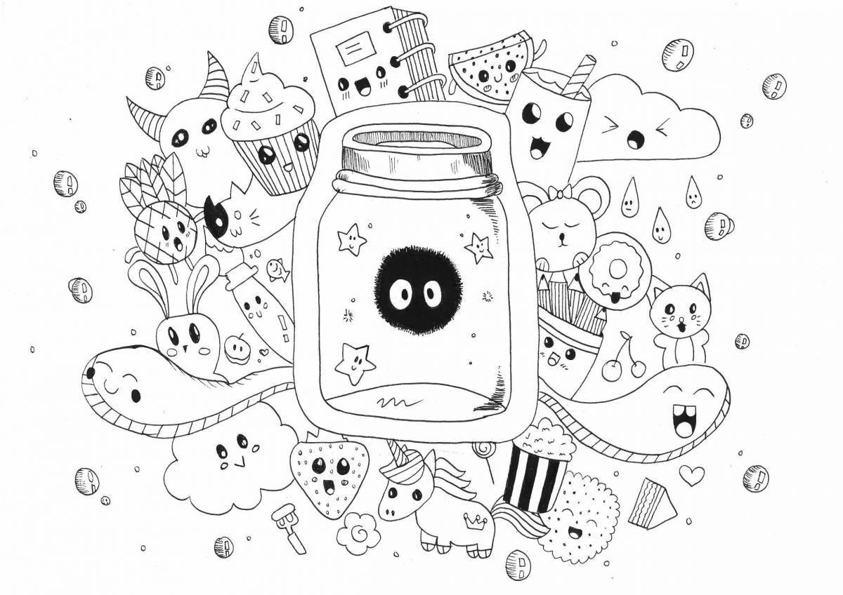 Color-crazy coloring page small для ld