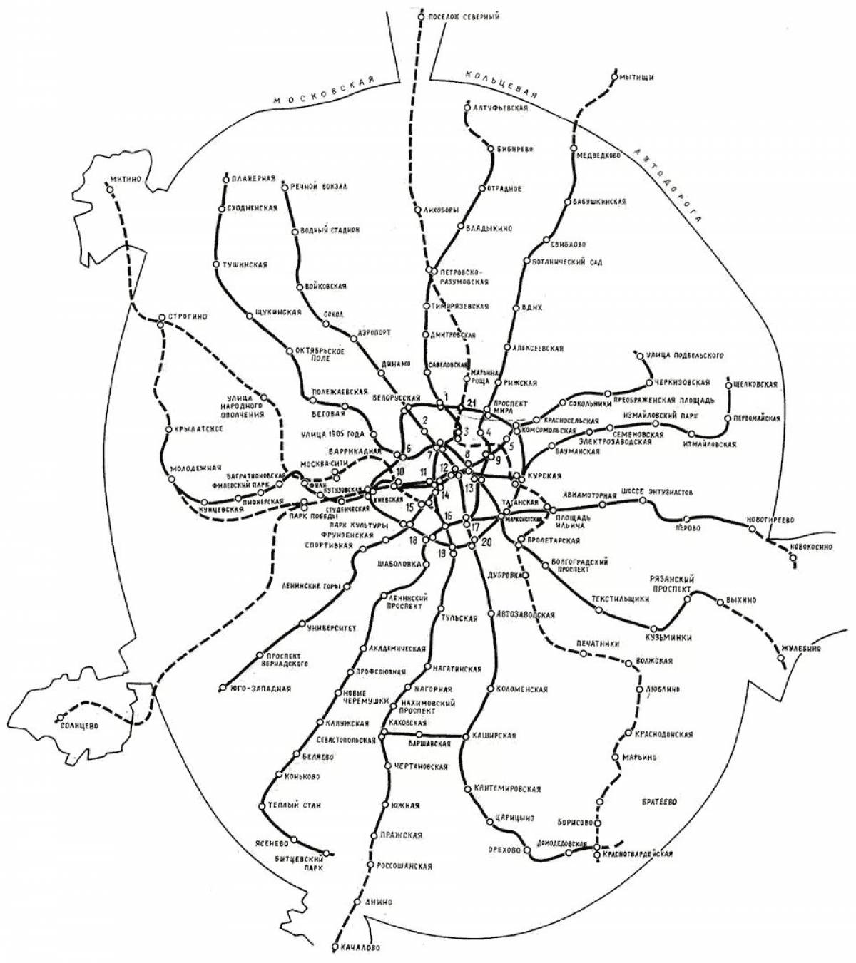 Схема метро #5