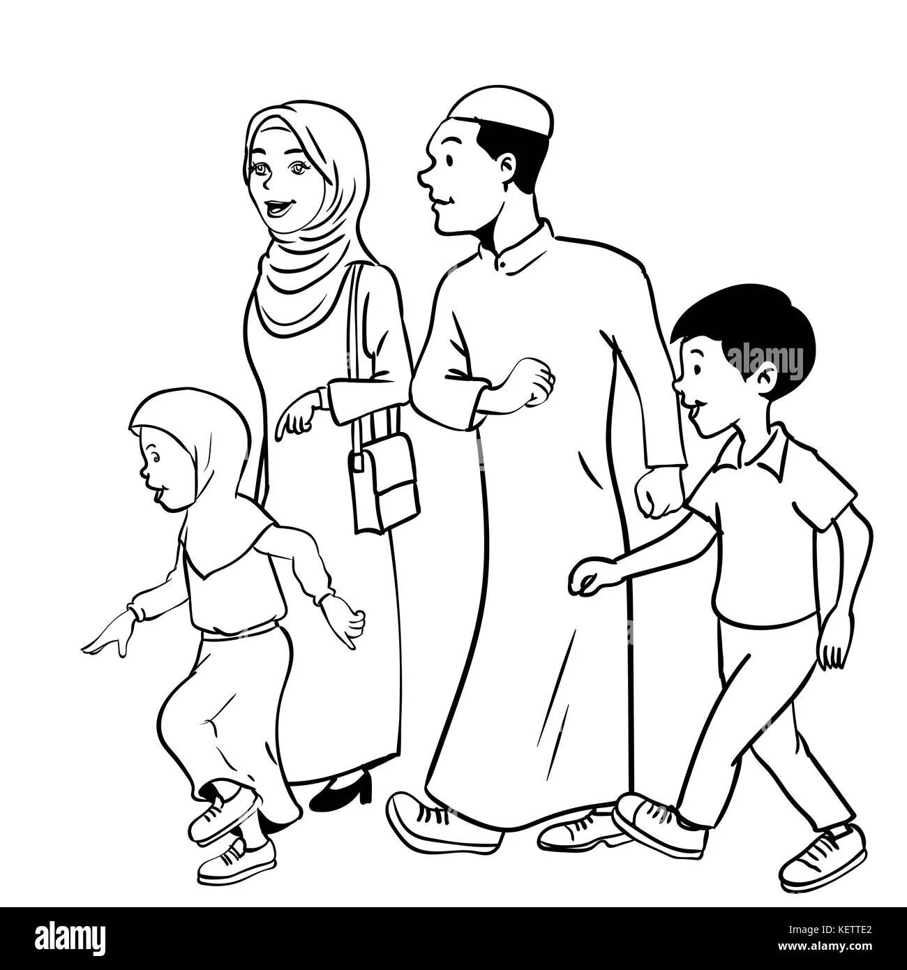 Мусульманская семья #22