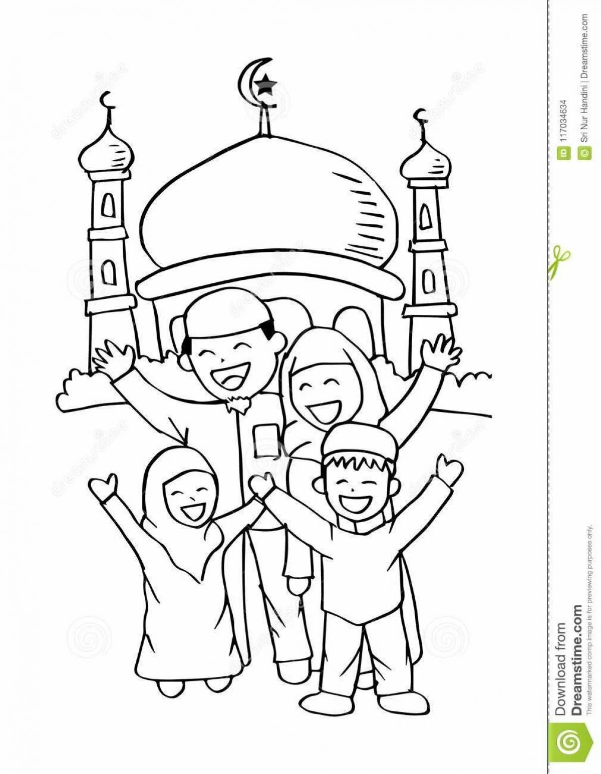 Мусульманская семья #23