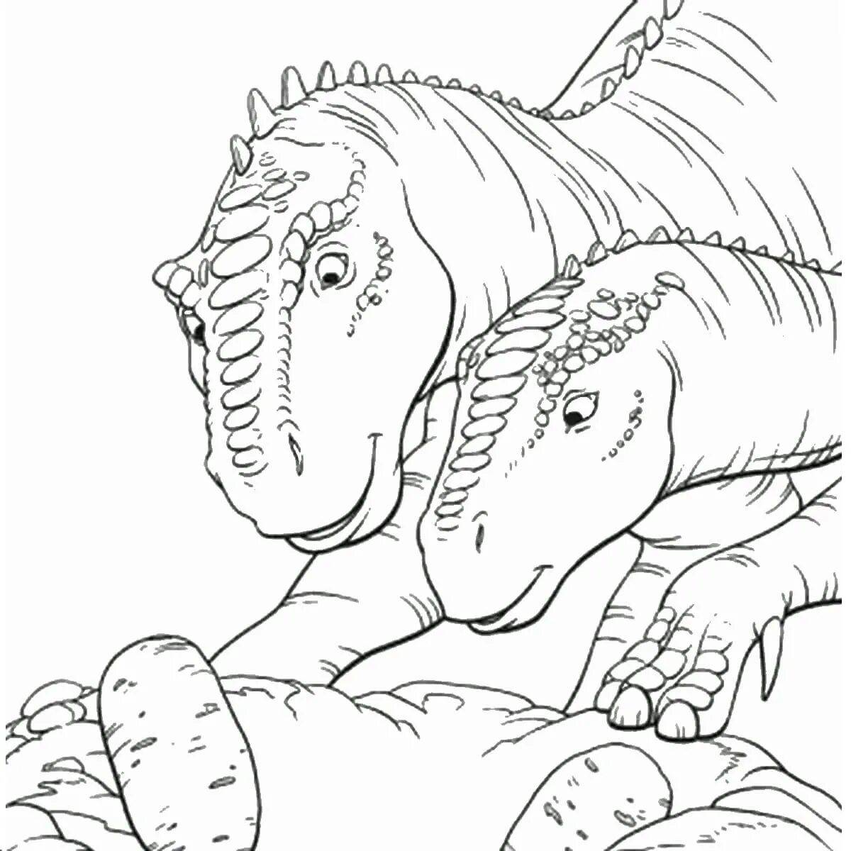Динозавры юрского периода #15