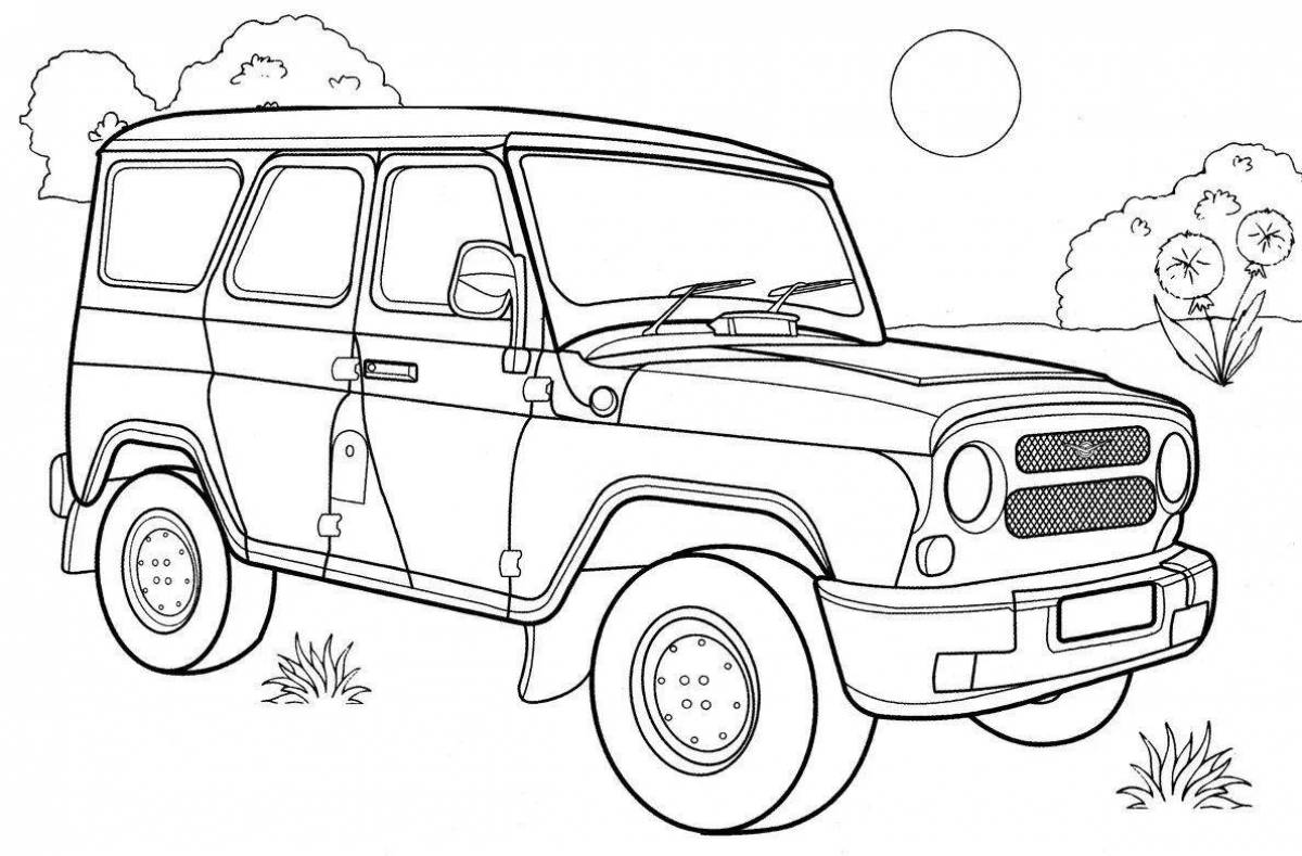 Colorable coloring page easy for boys