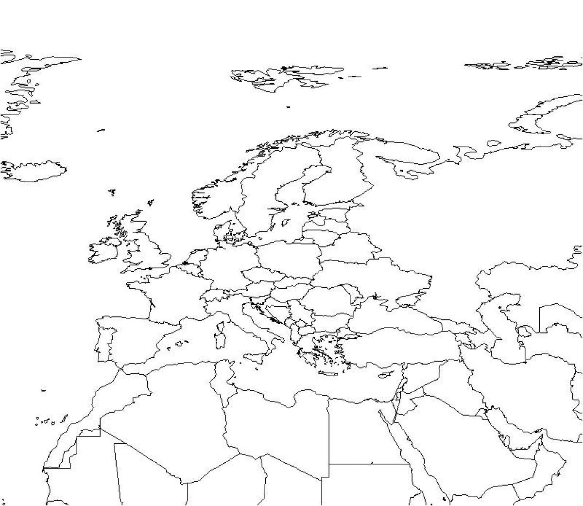 Чудесная карта европы