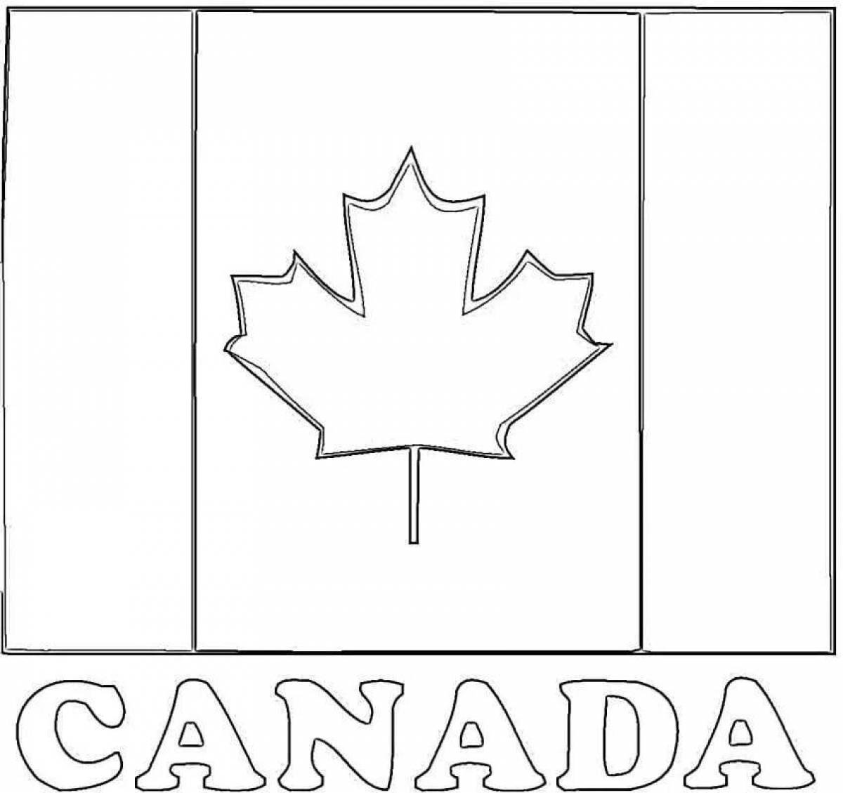 Флаг канады #3