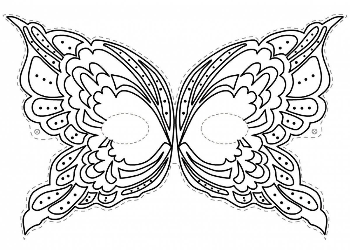 Маска бабочки