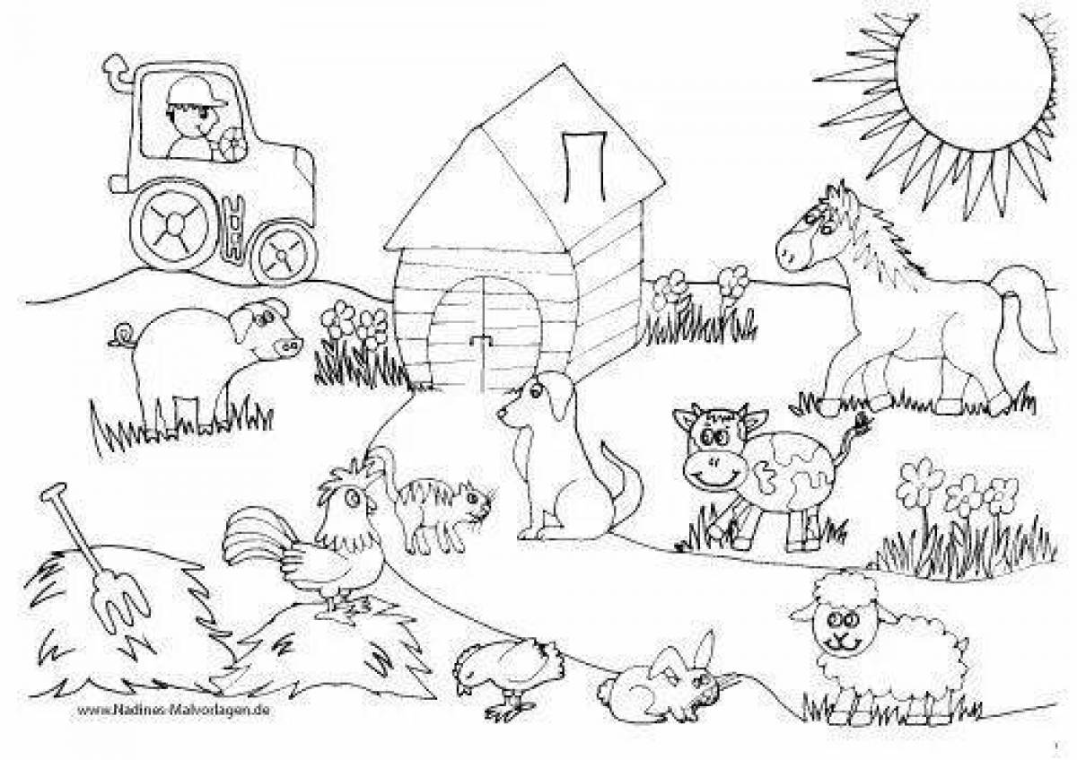 Ферма с домашними животными #14