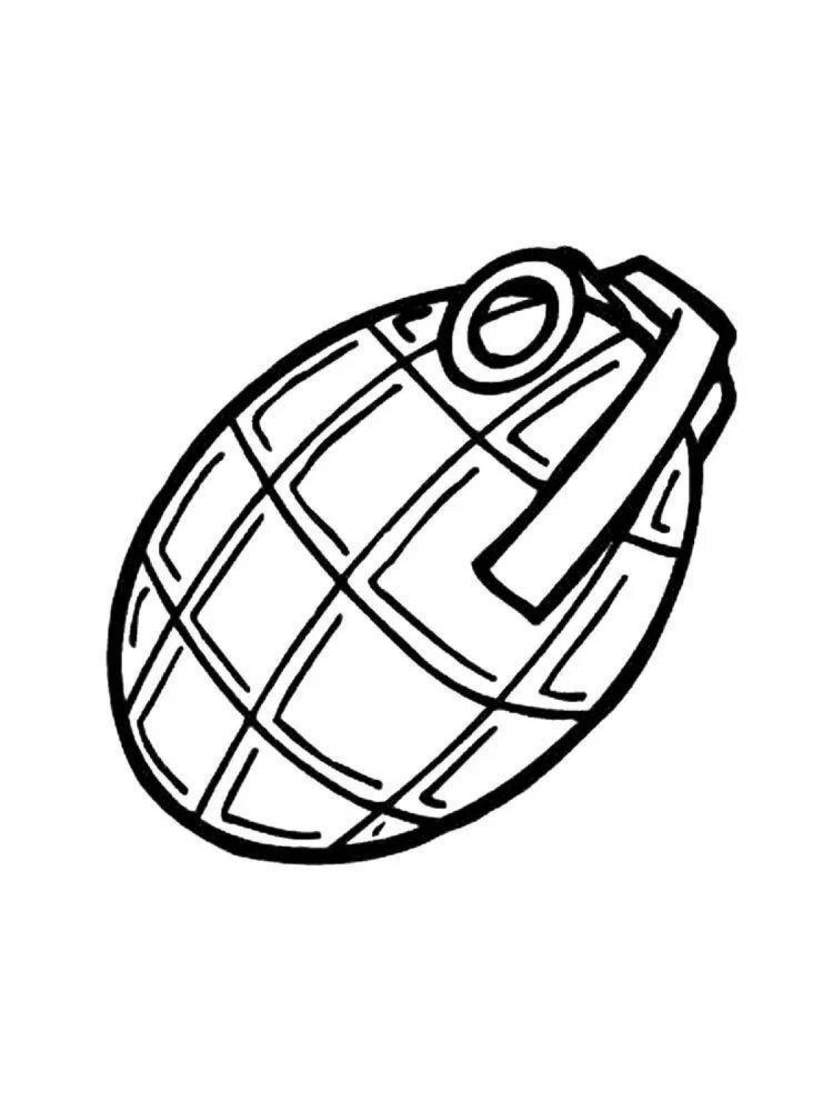 Striking standoff 2 bomb coloring page