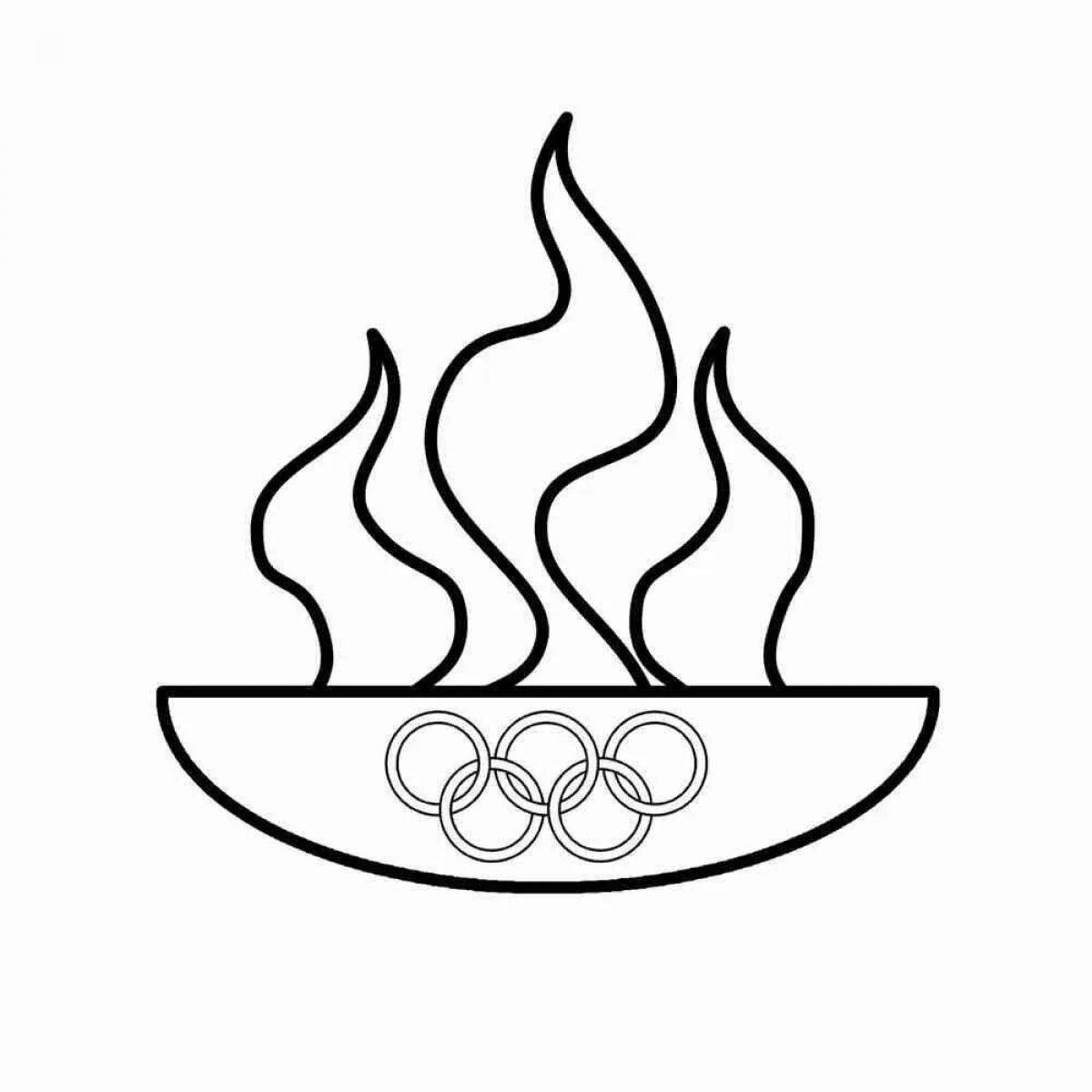 Олимпийский огонь #1