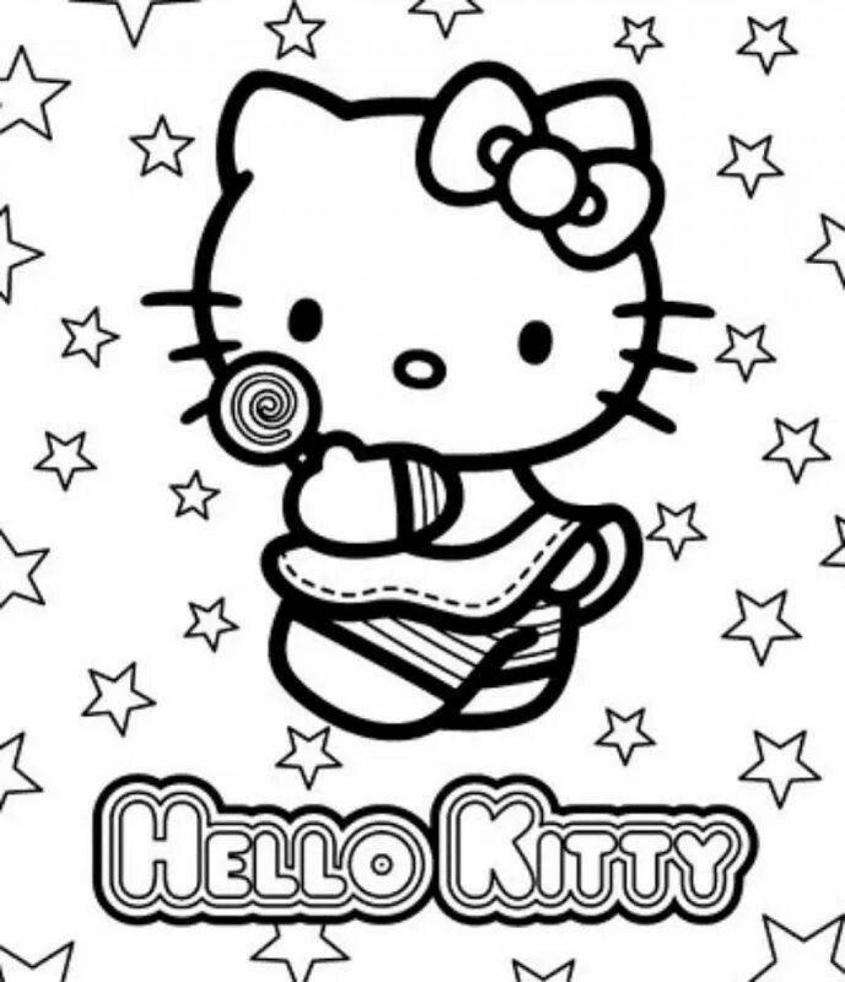 Восхитительные открытки hello kitty uno