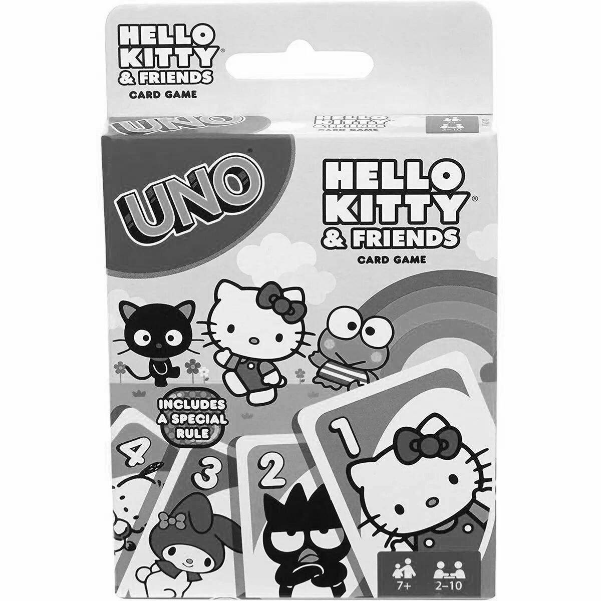 Игривые открытки hello kitty uno