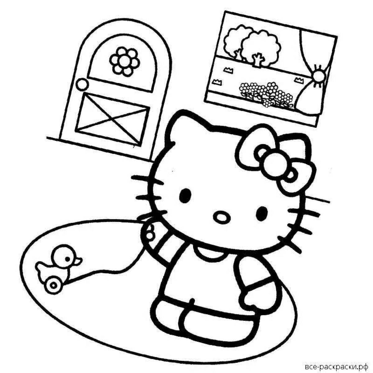 Сказочные открытки hello kitty uno