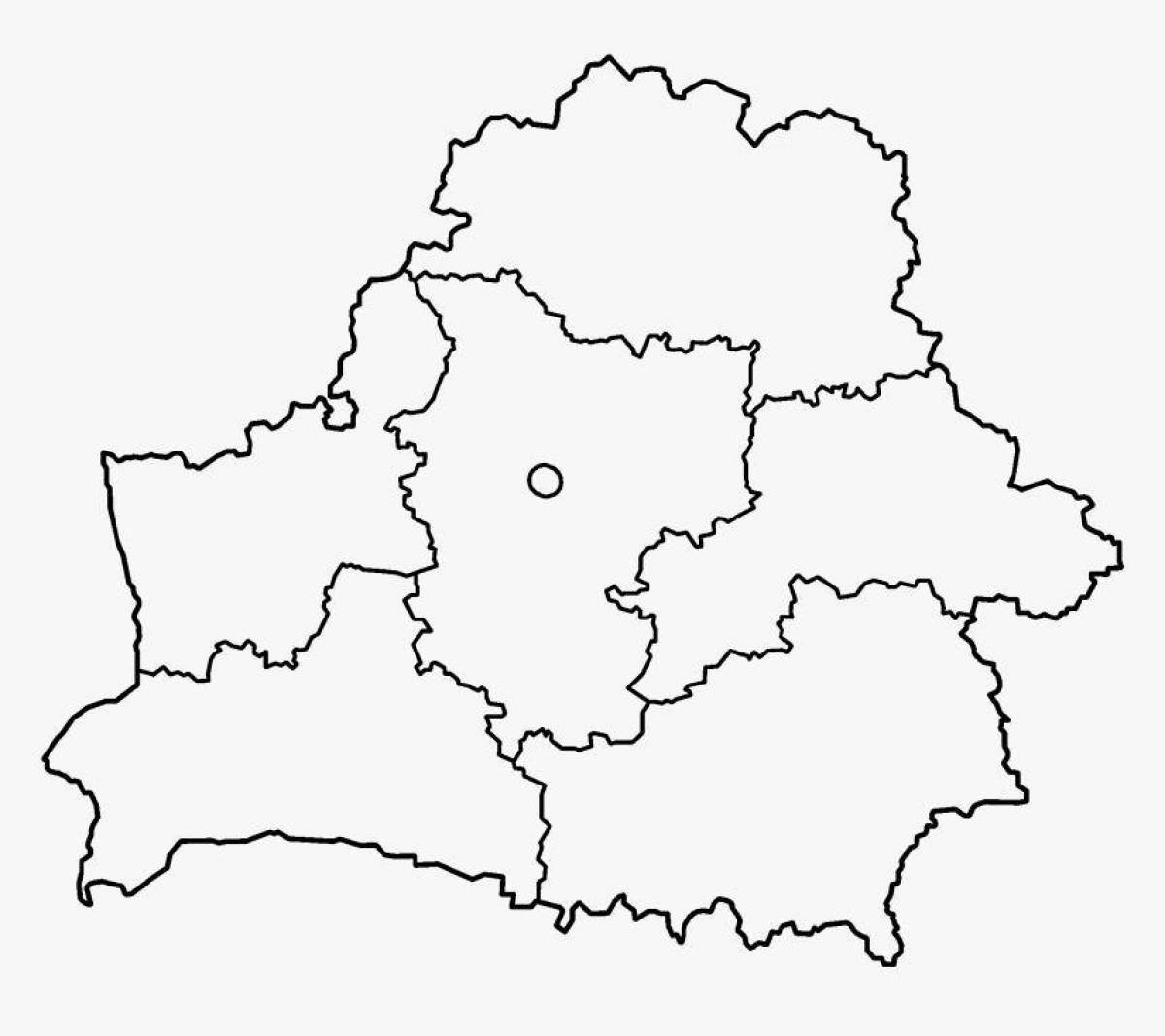 Карта беларуси #1