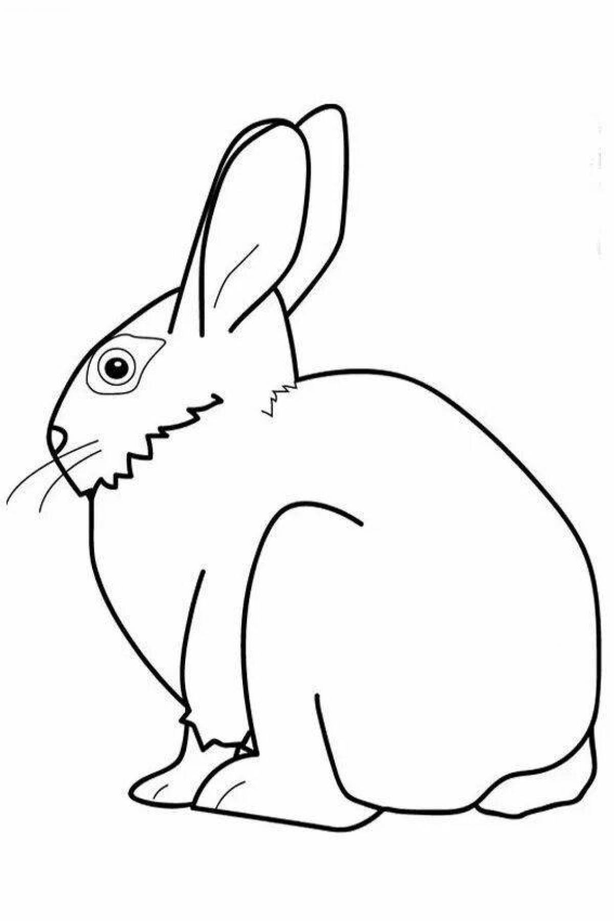 Причудливая раскраска buffy bunny