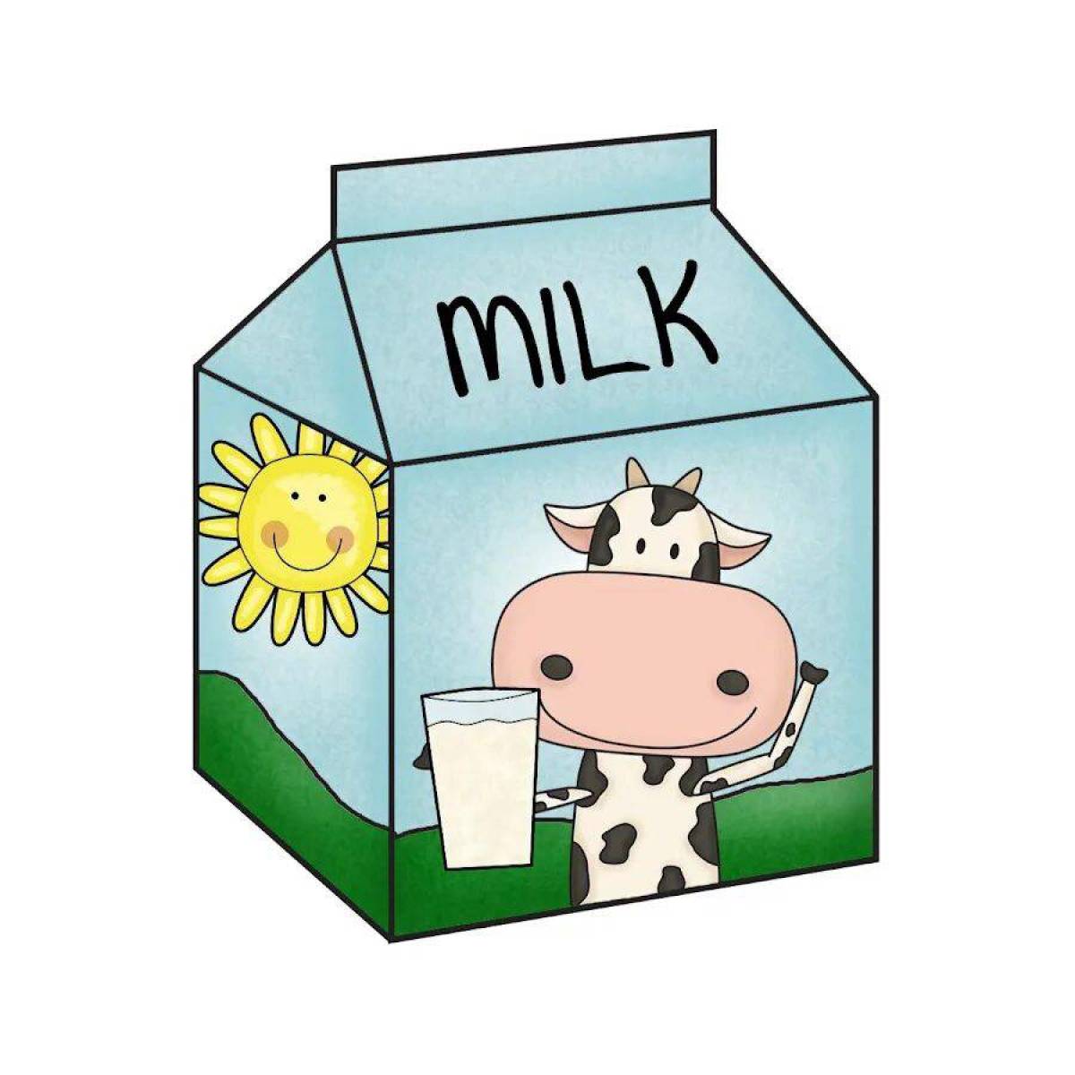 Молоко для детей #12