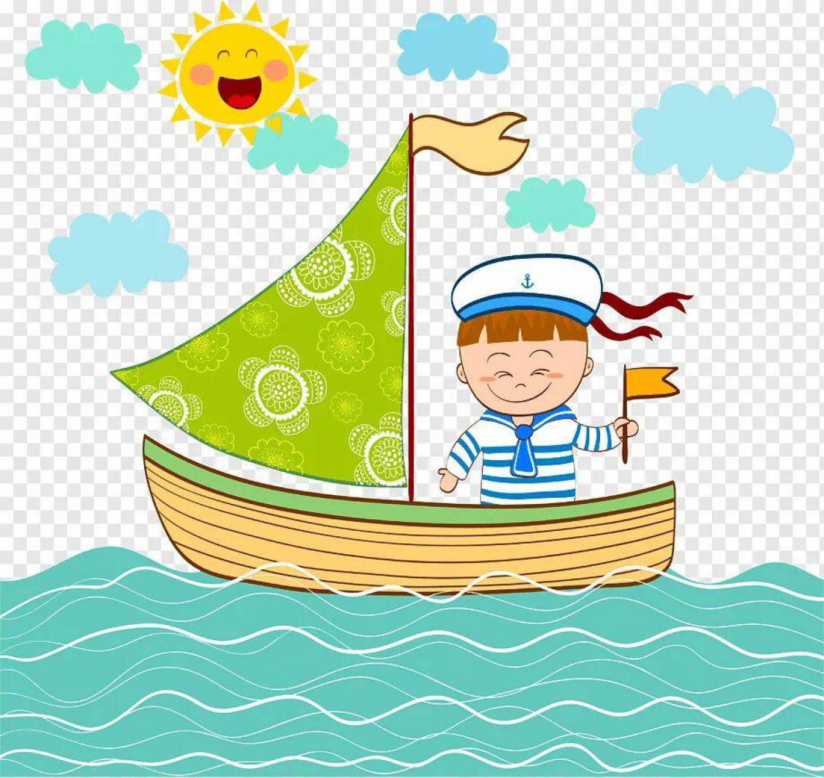 Моряк для детей #6