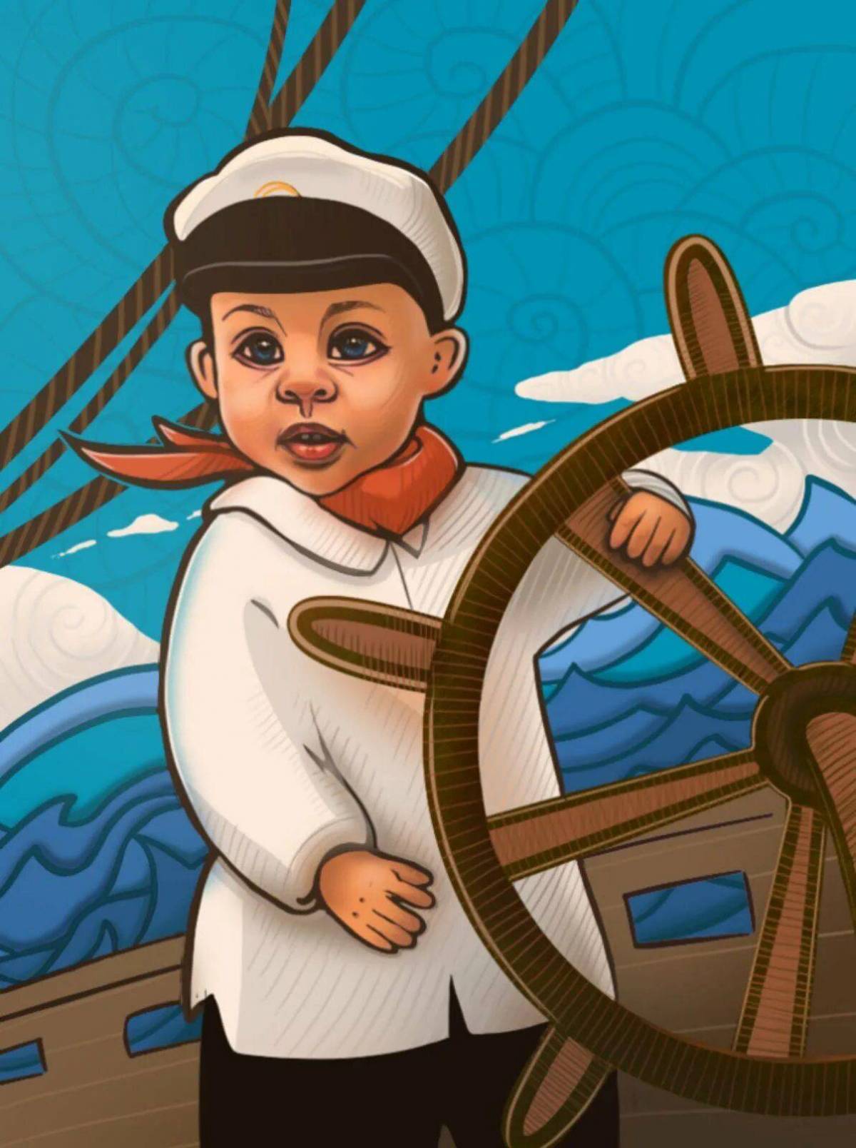Моряк для детей #21