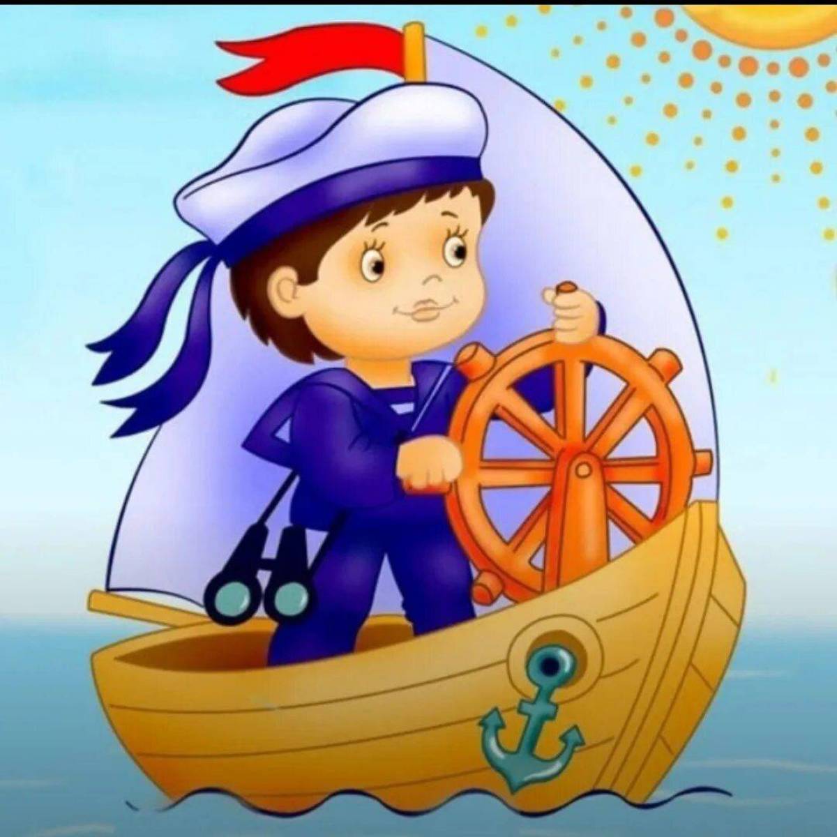 Моряк для детей #28