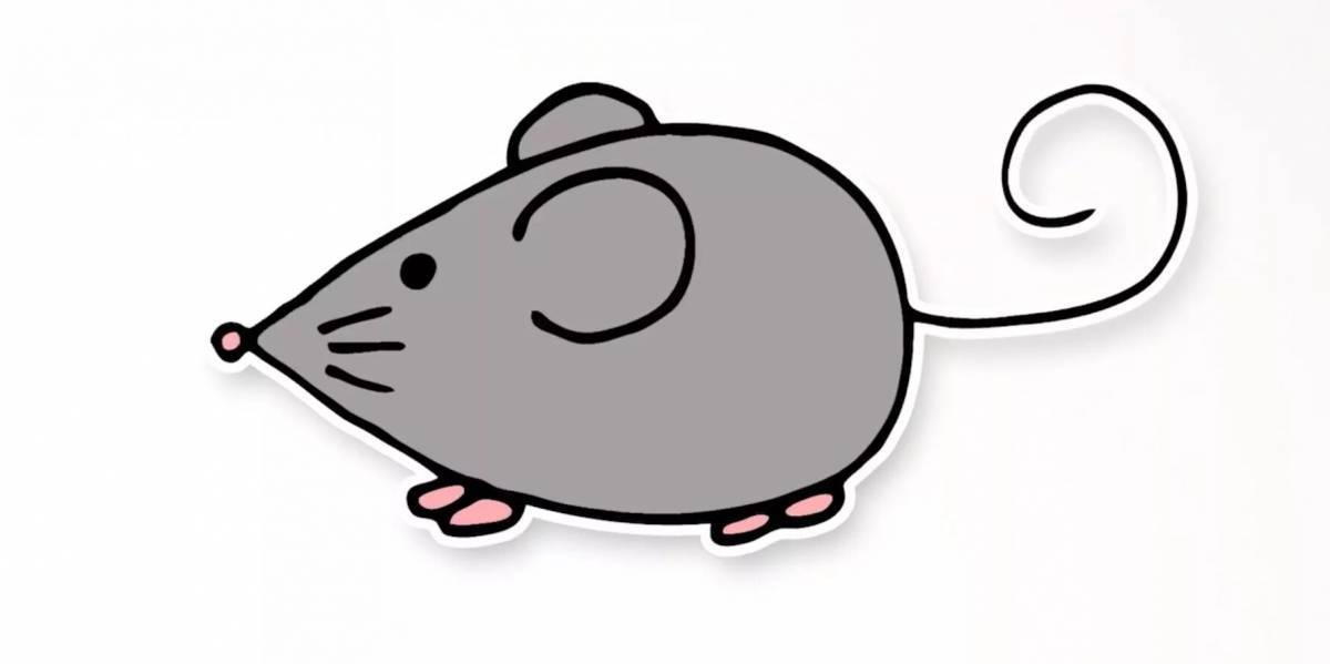 Мышка сосиска #32