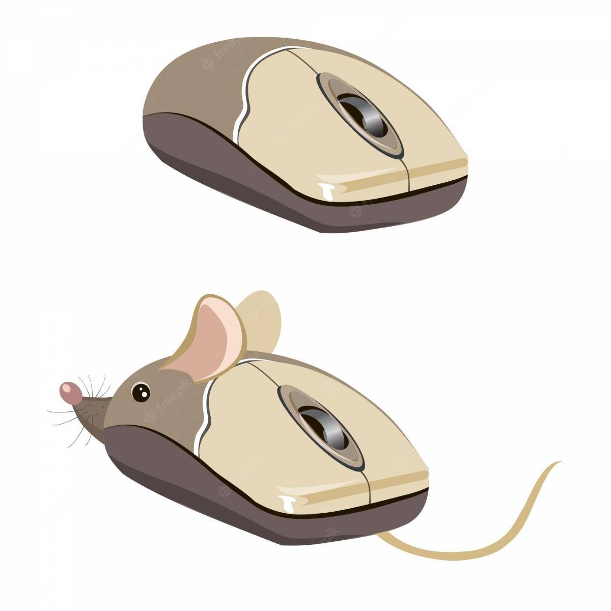 На компьютере для девочек с помощью мышки #15
