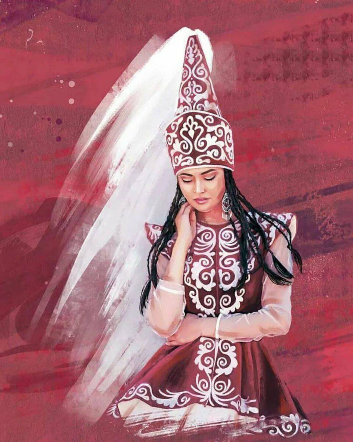 Национальный костюм казахский #31