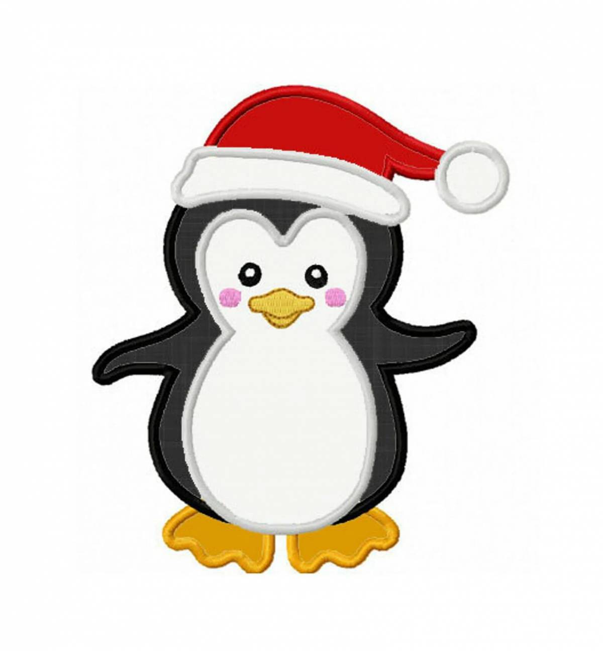 Новогодний пингвин #7