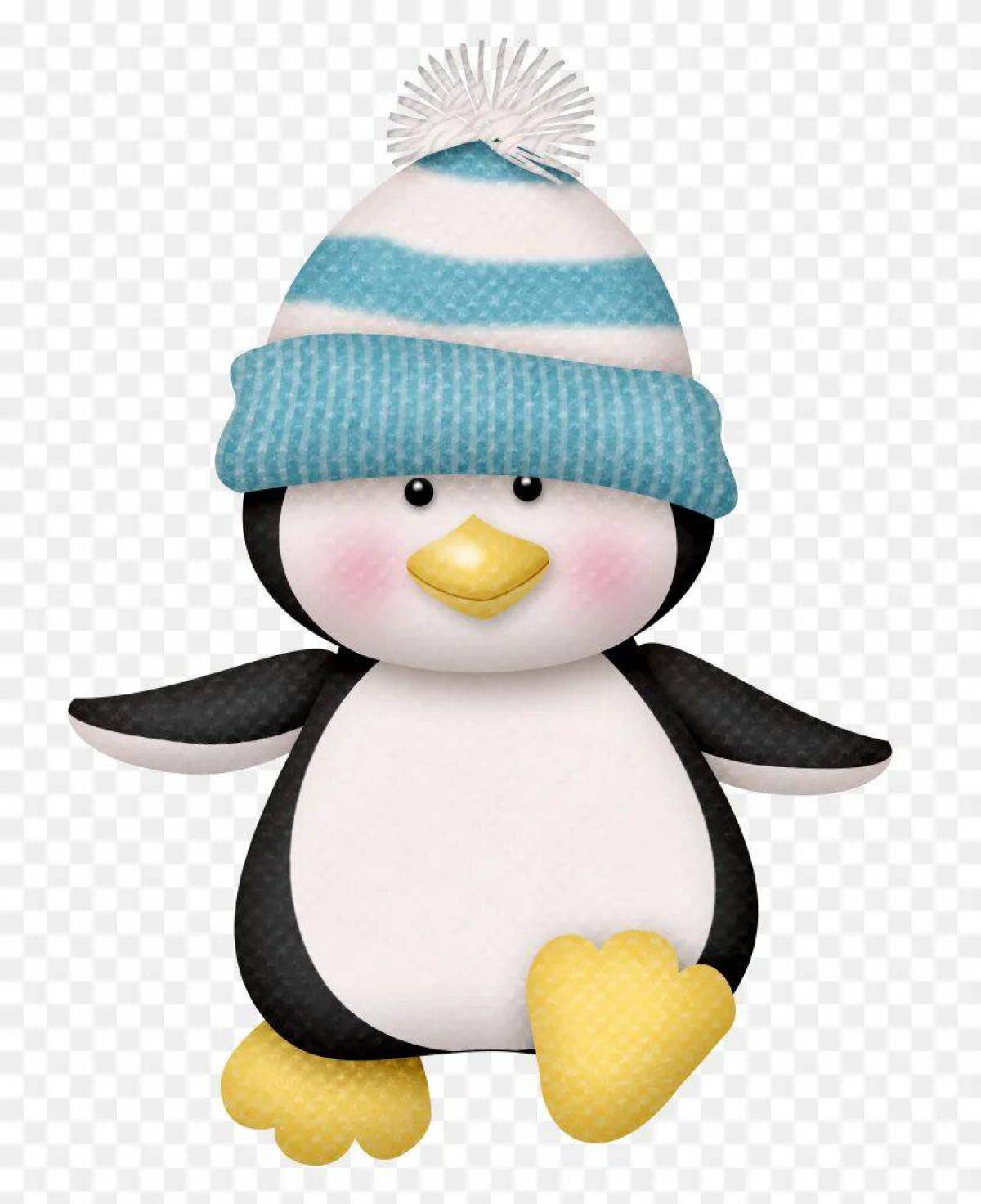 Новогодний пингвин #17