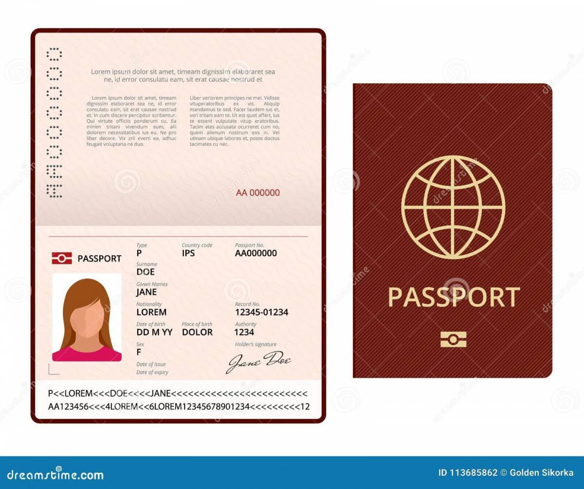 Паспорт для детей #36