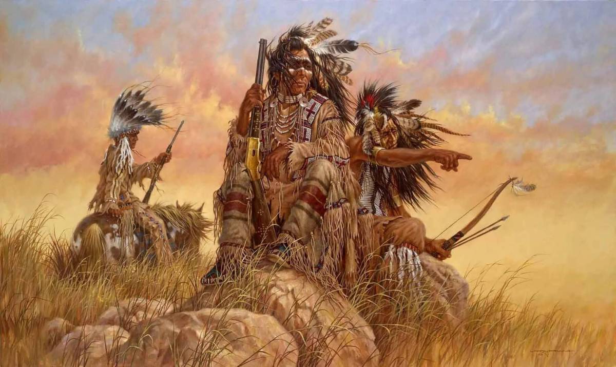 Боевая индейцев #13