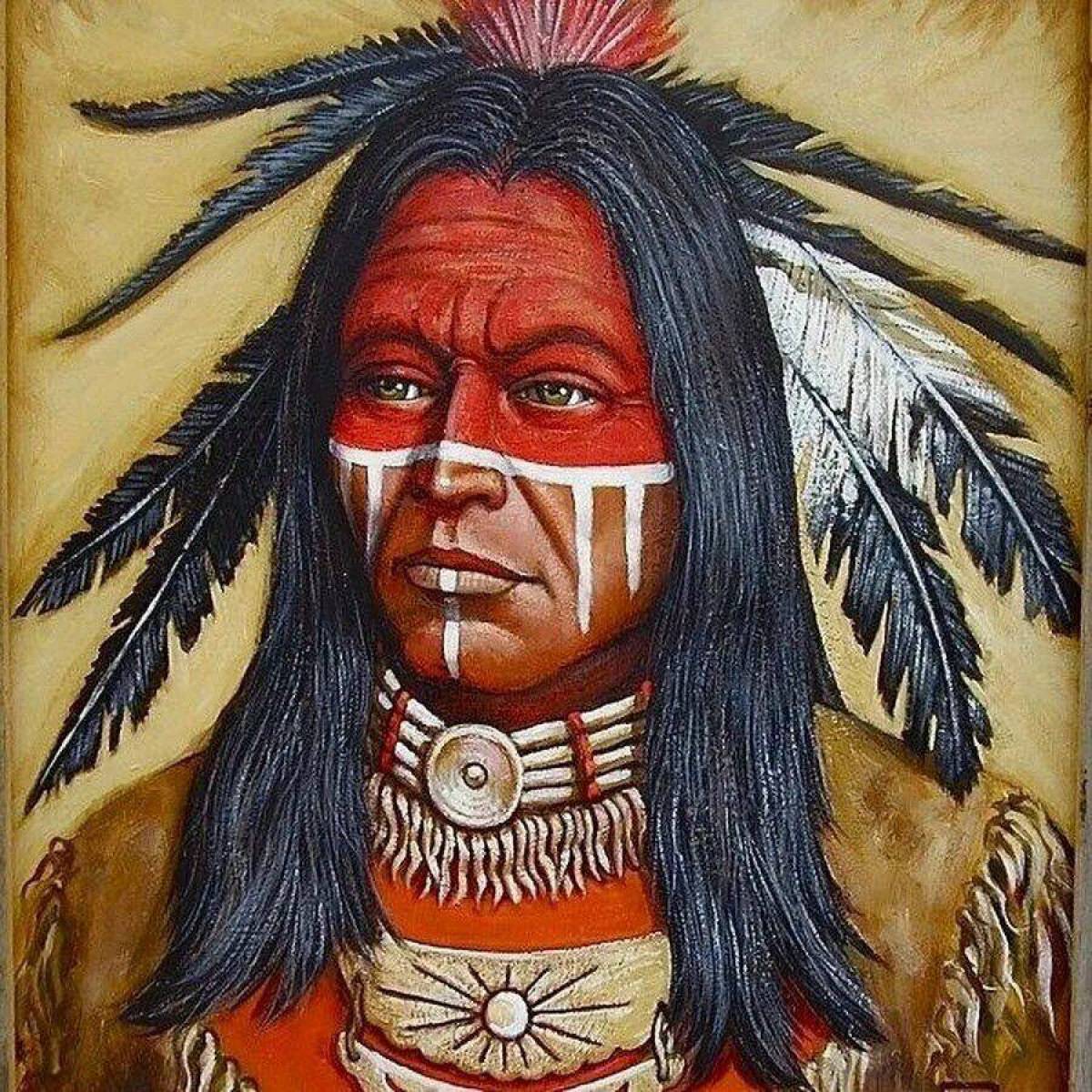 Боевая индейцев #18