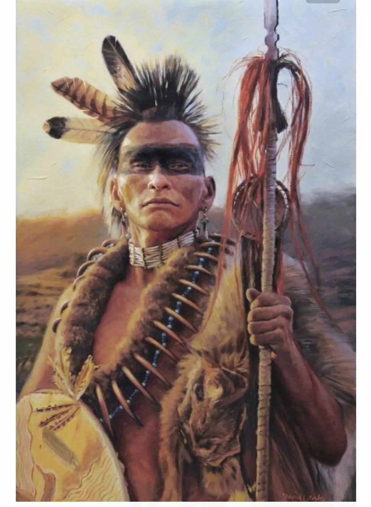 Боевая индейцев #19