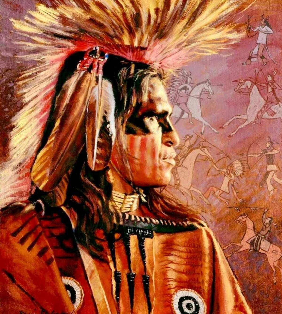 Боевая индейцев #29