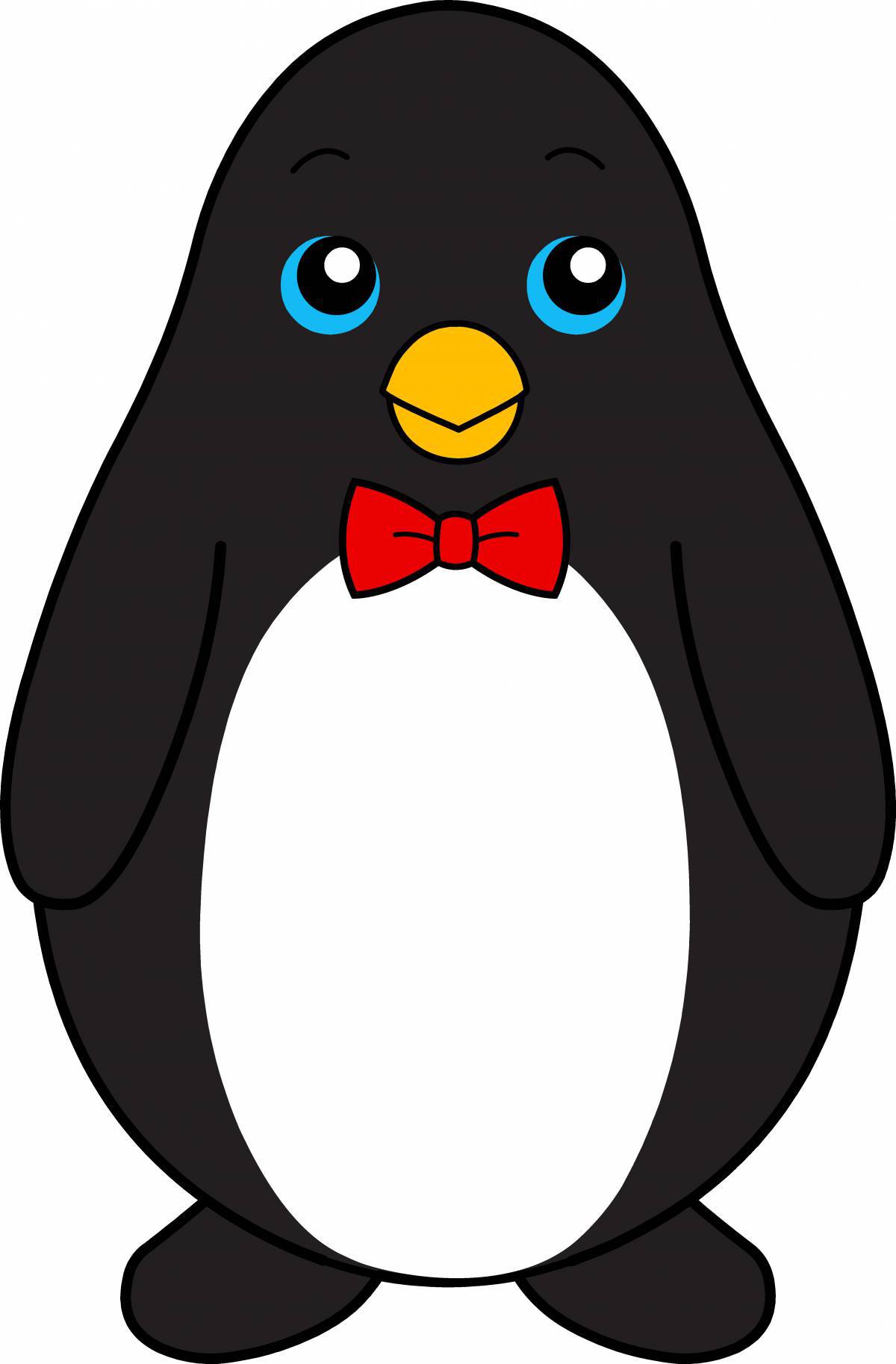 Пингвин рисунок #13
