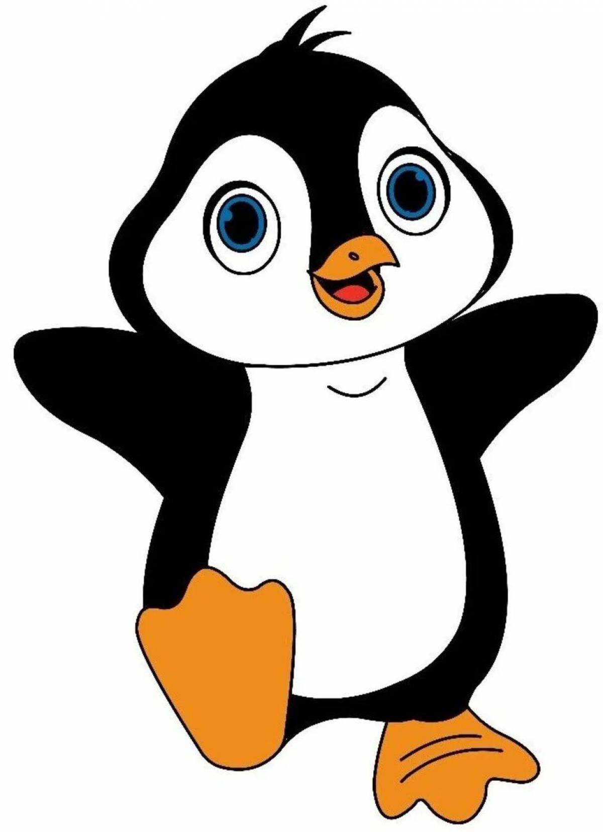 Пингвин рисунок для детей #15