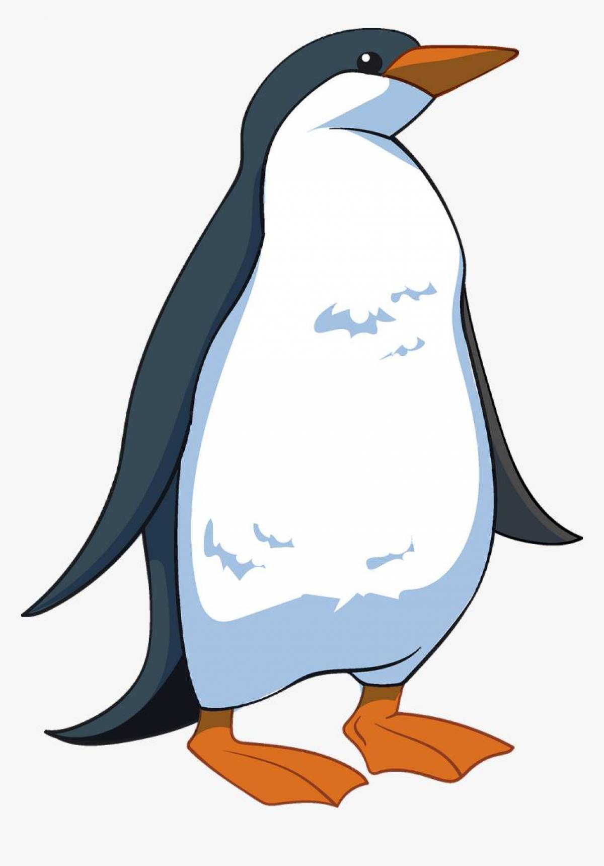 Пингвин рисунок для детей #16