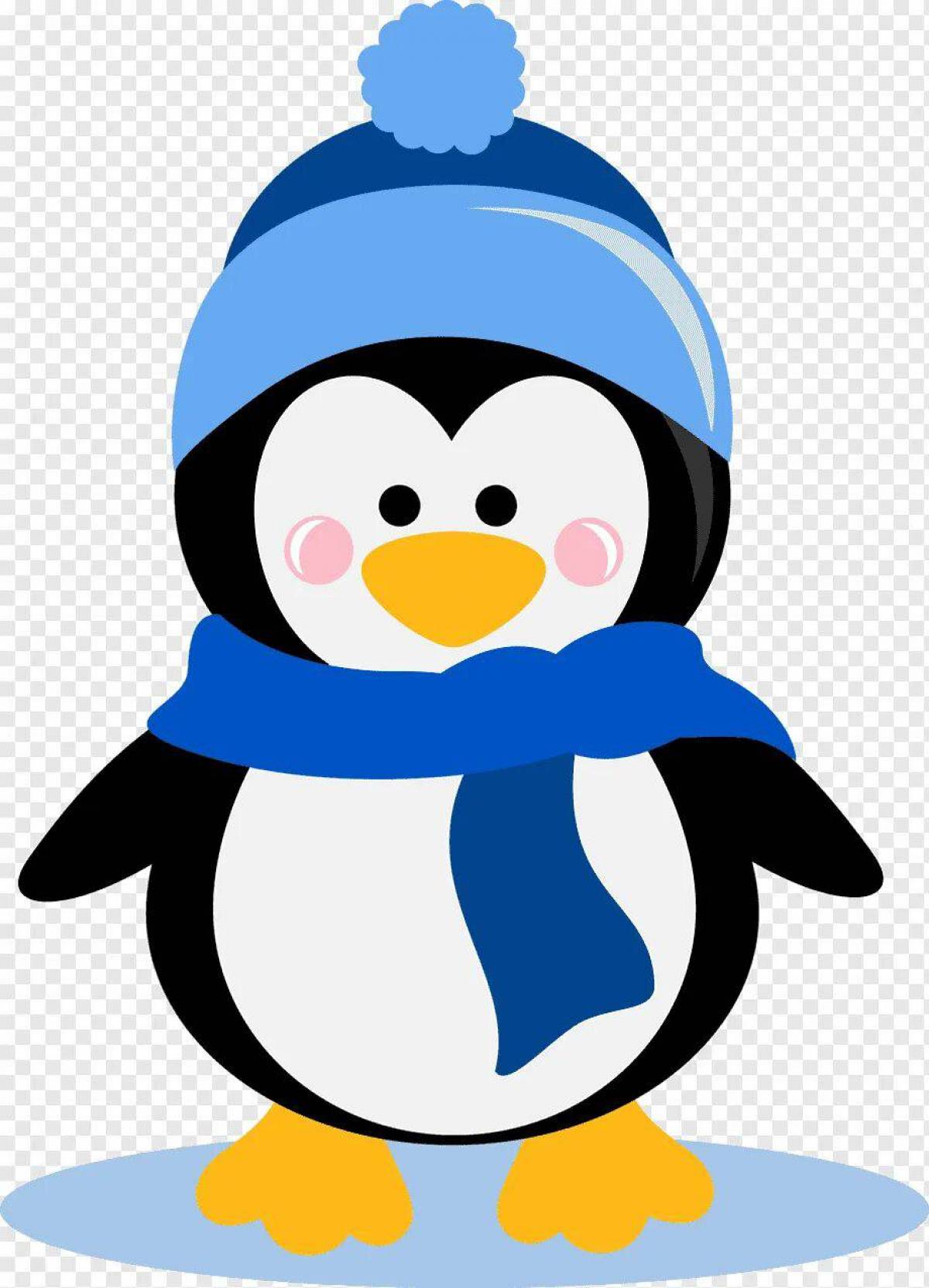 Пингвин рисунок для детей #25