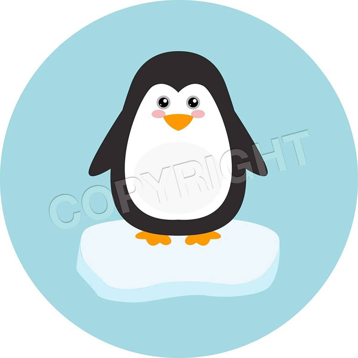 Пингвиненок для детей #6