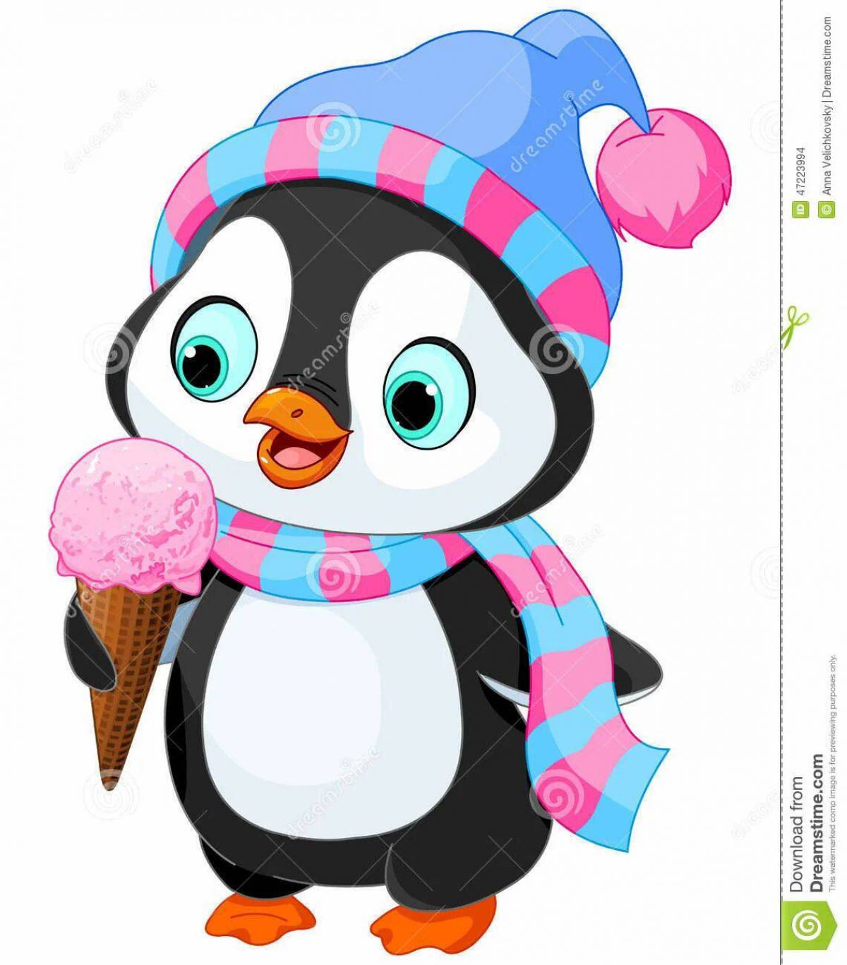 Пингвиненок для детей #7