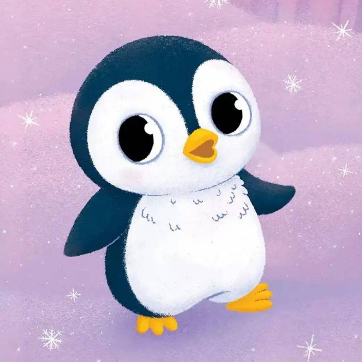 Пингвиненок для детей #12