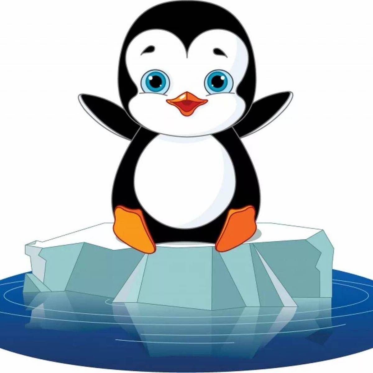 Пингвиненок для детей #15